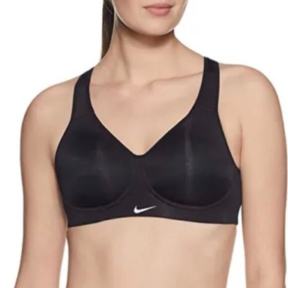 Nike Women's Training Pro Rival Sports Non Wire Bra, Black, 34C - Picture 1 of 6